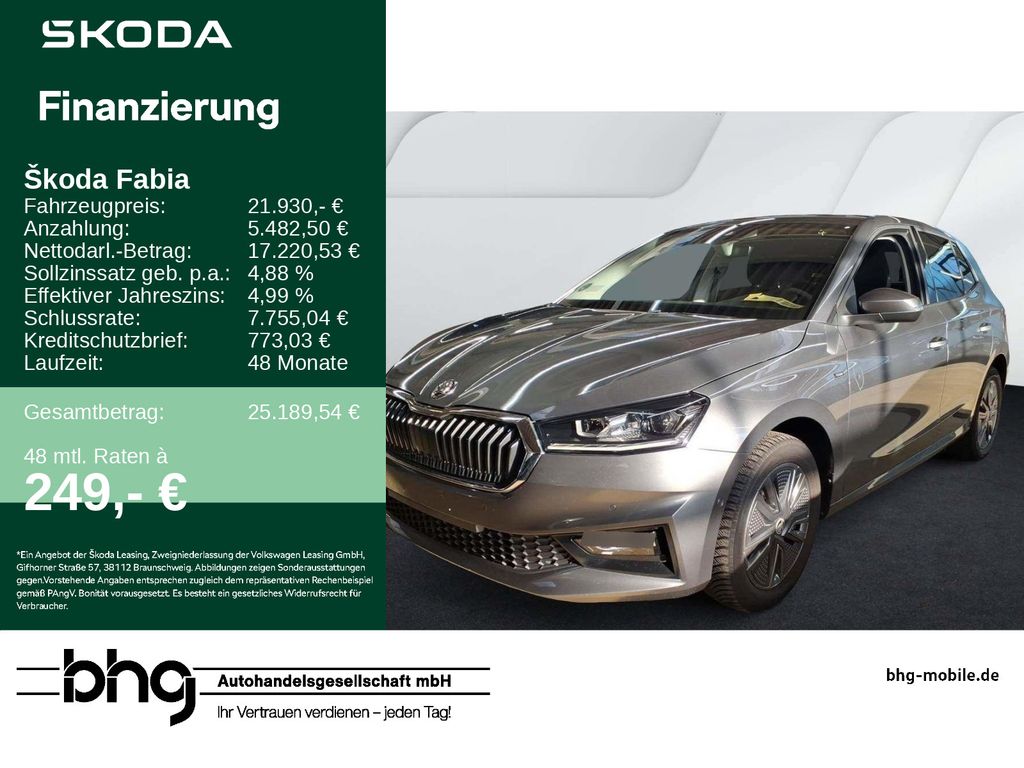 Fabia 1.0 TSI DSG TOUR