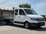 Volkswagen Pritsche DOKA 2.0 TDI* KLIMA*6-SITZER*AHK*1.HAND - Volkswagen Crafter: Doka Pritsche