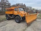 Unimog 403 Schneepflug + Streuer - Transporter/Lkw bis 7,5t Schneepflug