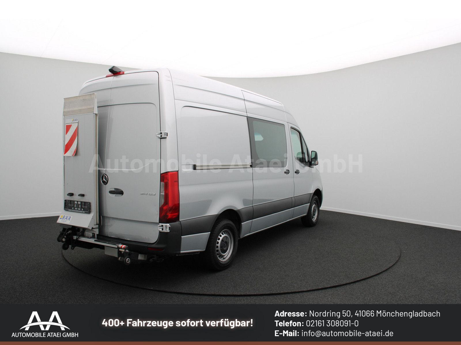 Fahrzeugabbildung Mercedes-Benz Sprinter 314 Automat *Ladebordwand*+Kamera (1611