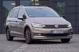 Volkswagen Touran Highline BMT MIT 2 JAHREN GARANTIE !!! - mit Diesel-Antrieb: Beige, Leder