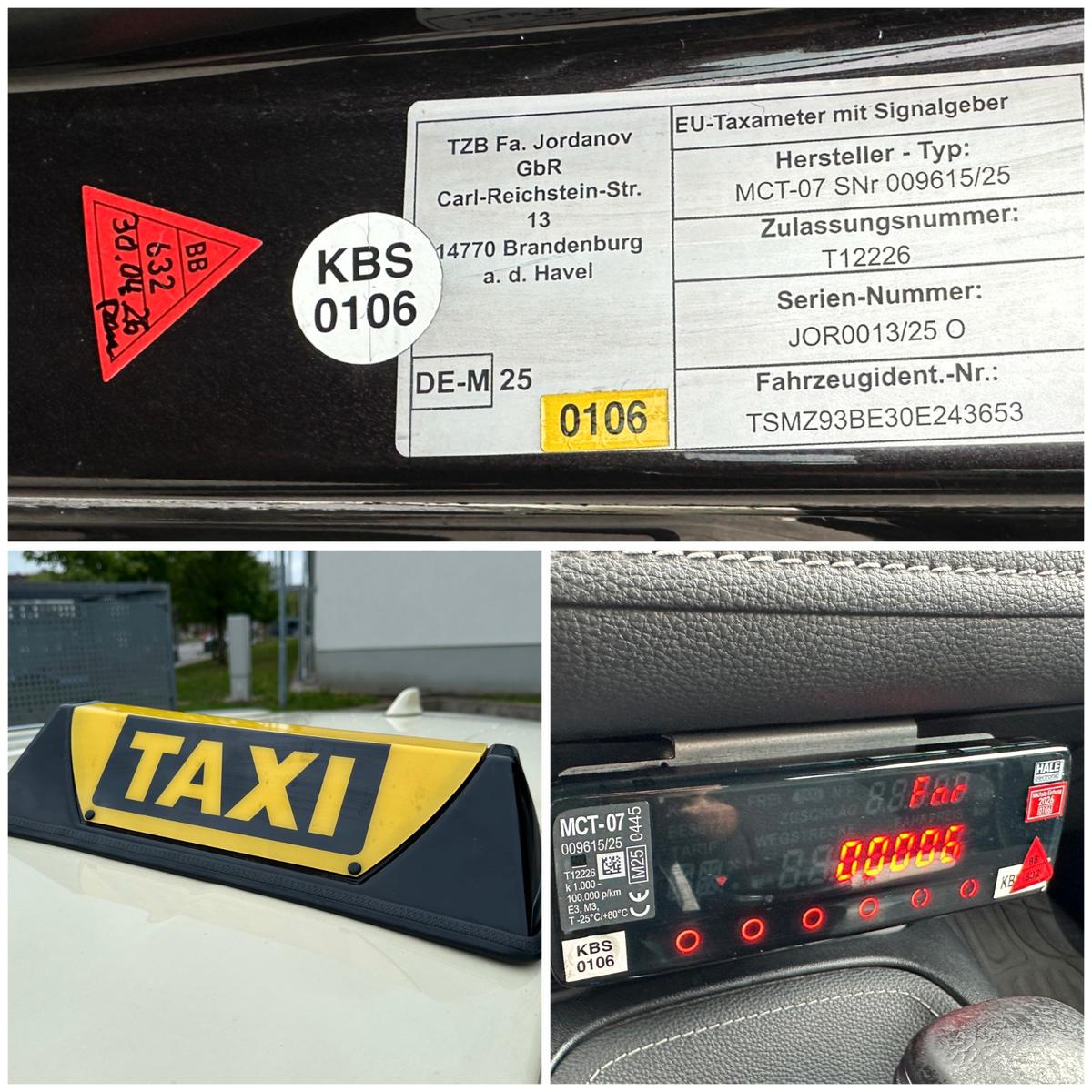 Suzuki Swace TouringSports Hybrid-Kamera-ACC-Folie-TAXI