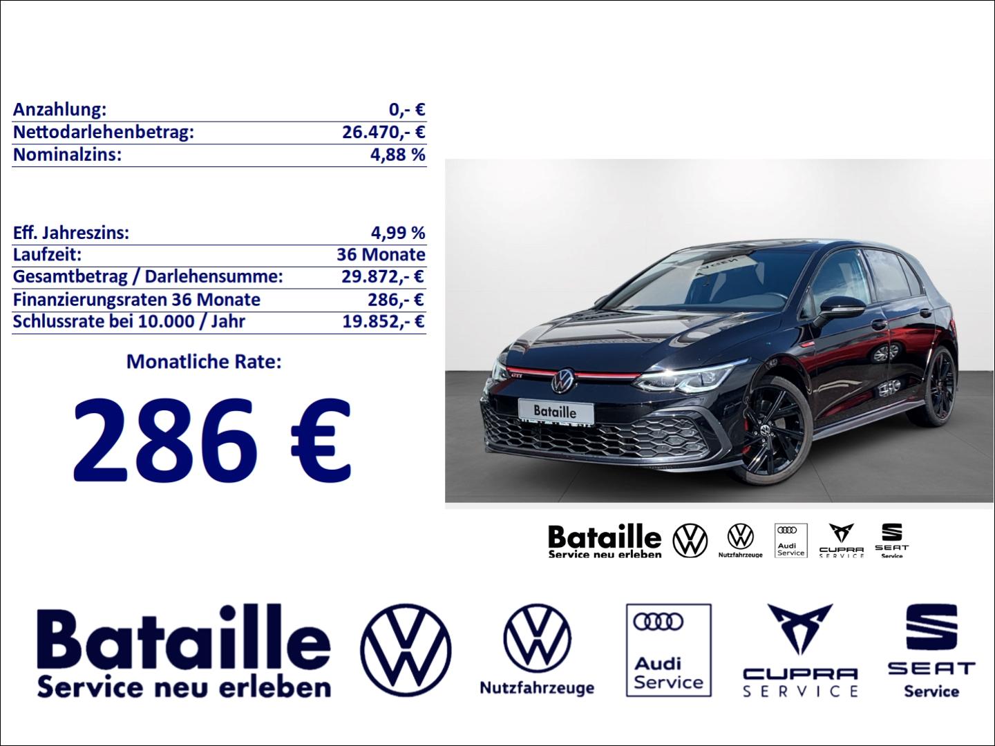 Volkswagen Golf GTI VIII 2.0 TSI Navi ACC Kamera Side-Assis