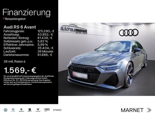 Audi RS 6 Avant quattro*Matrix*AHK*360°B&O*HUD*Pano