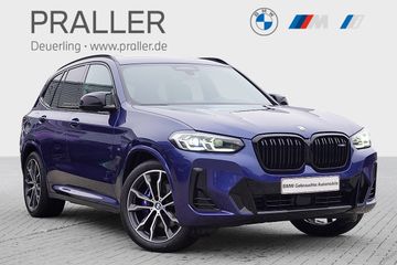 BMW Leasing Angebot: BMW X3 M40d FACELIFT AHK Glasdach Kamera ACC eSitze 