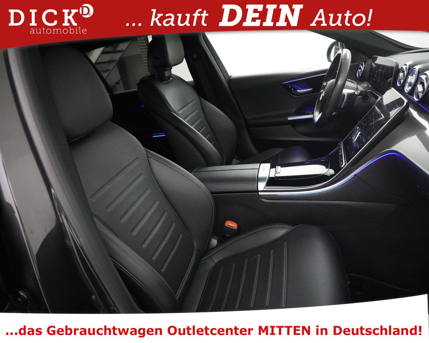 Fahrzeugabbildung Mercedes-Benz C 200d T 9G 2X AMG Line NIGHT+KAM+WIDES+LED+AHK+