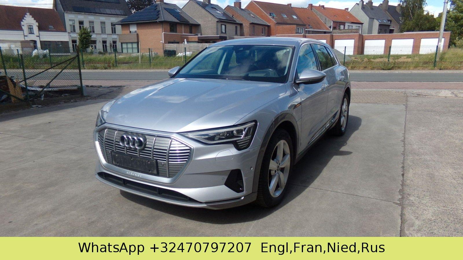 Audi E-tron 55 QUATTRO, LEDER, 1HAND, netto-21400 eur