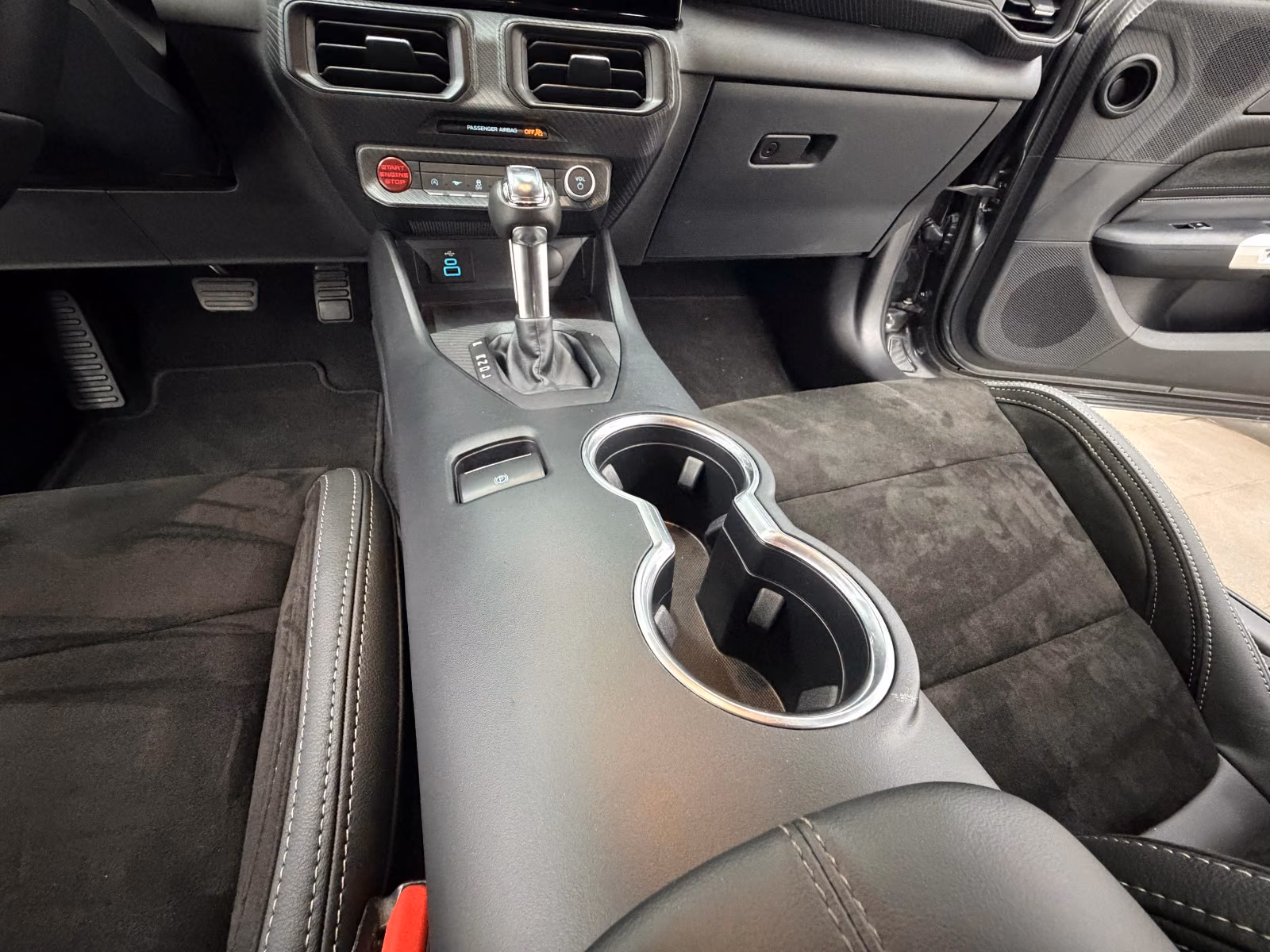 Ford Mustang Eco 2.3 Carbonized Grey/Duplex AGA/Perfo, миниатюра 26