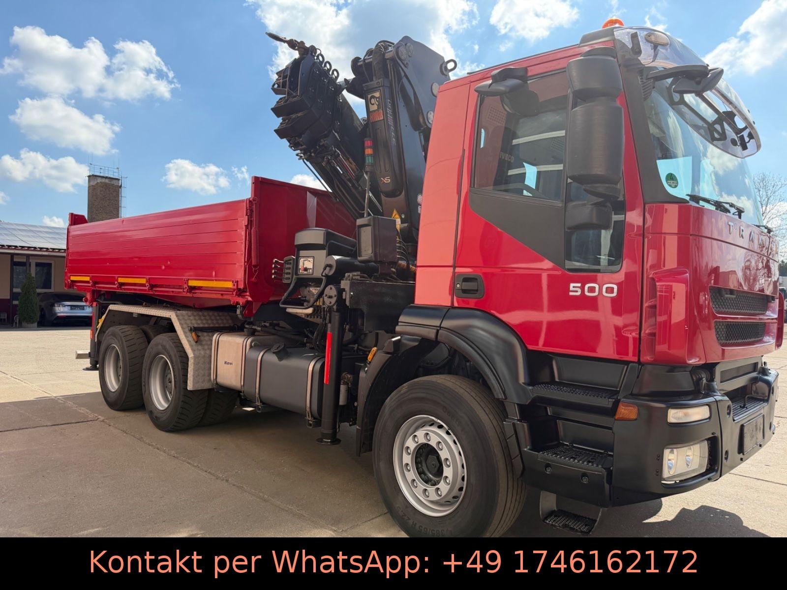 Iveco Trakker AD260 T50*6x4*Hiab 377EP-5 Hiduo*Funk*