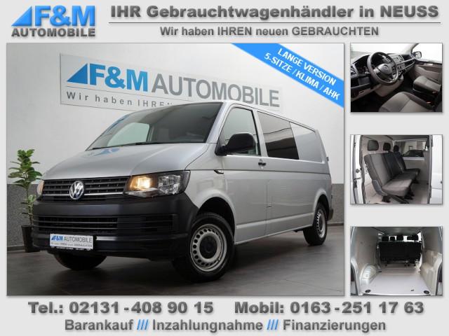 Volkswagen T6 2.0 TDI Langeradstand Mixto Klima 5 Sitze AHK