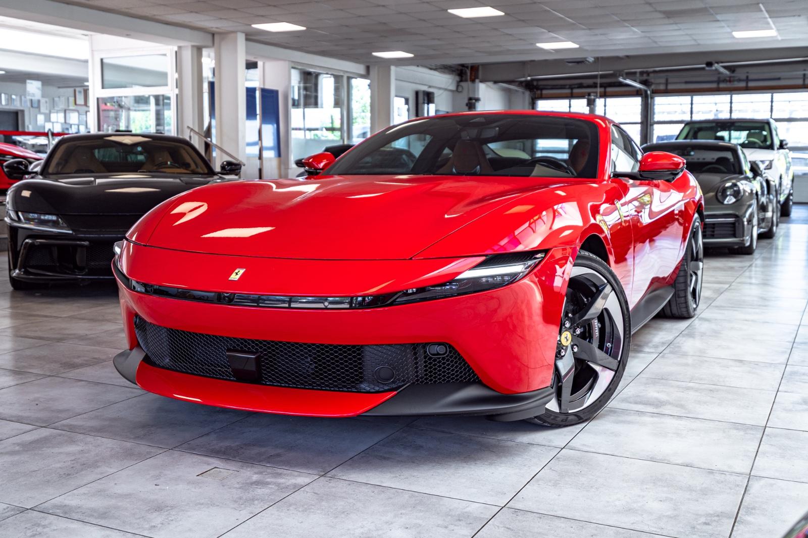 Ferrari Amalfi *Lift*Cuoio*360°*ACC*Carbon*PDIS*Massage