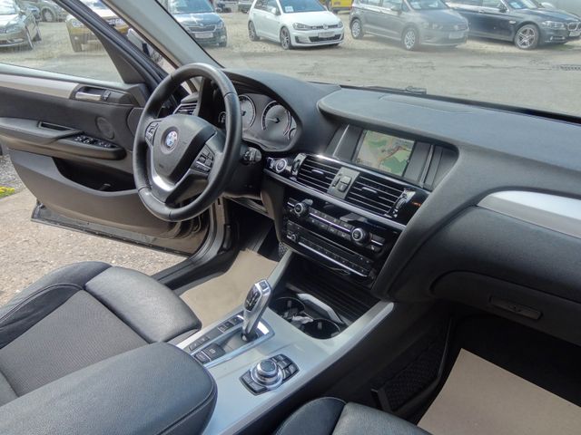 Fahrzeugabbildung BMW X3 xDrive 20d/1.Hand/98.500km/190PS/AHK/HUD/Navi