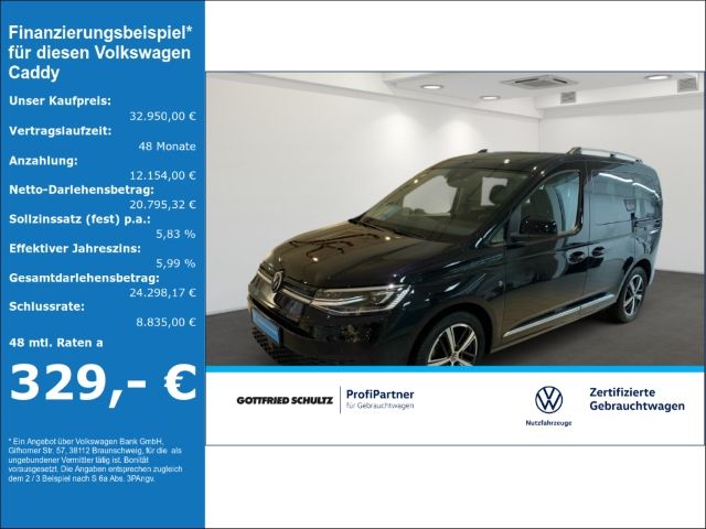 Volkswagen Caddy Style 2.0 TDI DSG AHK Pano Navi ACC HFT