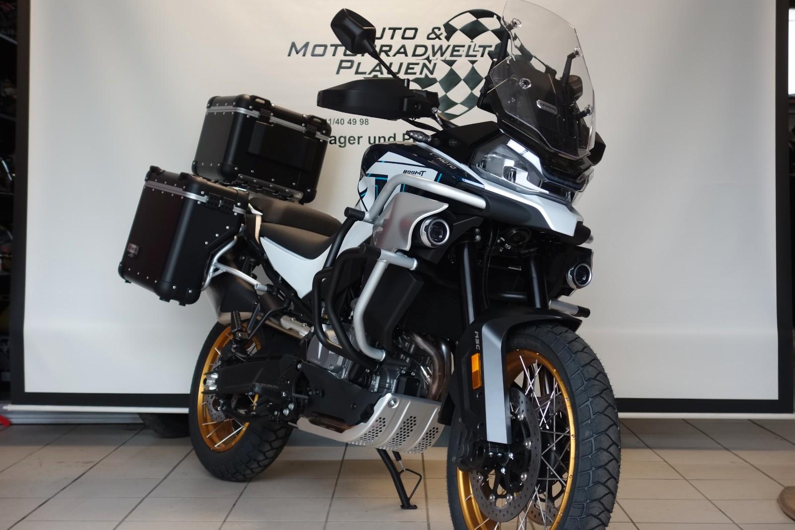 CFMOTO 800MT Explore mit Koffer