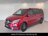 Mercedes-Benz V 300d Lang 4Matic AMG-LINE|7-SITZ|AHK|PANO|360° - rote Mercedes-Benz V 300