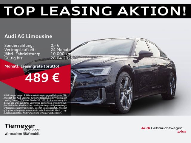 Audi A6 Limousine 45 TFSI Q S LINE PANO MATRIX AHK AS