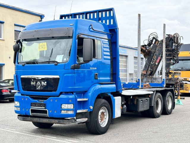 MAN TGS 26.480*TÜV*Intarder*Kran*AHK*Klima*Liege*6x4