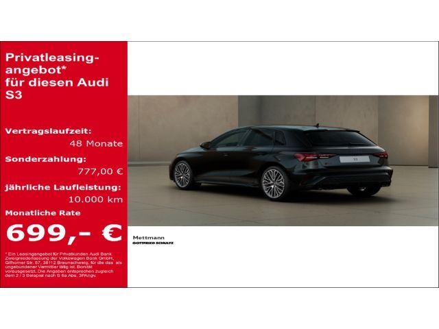 Audi S3 SPORTBACK MATRIX OPTIKPAKET SCHWARZ PANO 2.0 