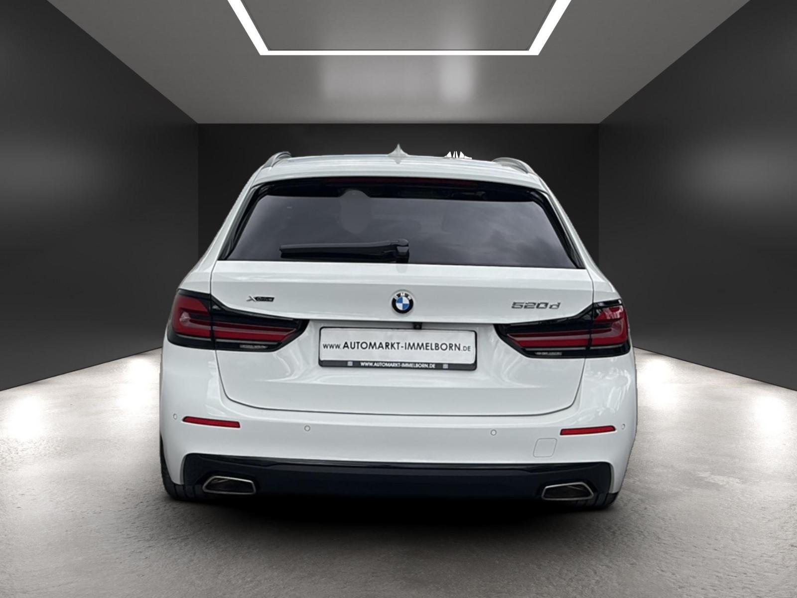 BMW 520 d ALLRAD LEDER*ALARM*Memory*LED*Sportlenkrad, миниатюра 9