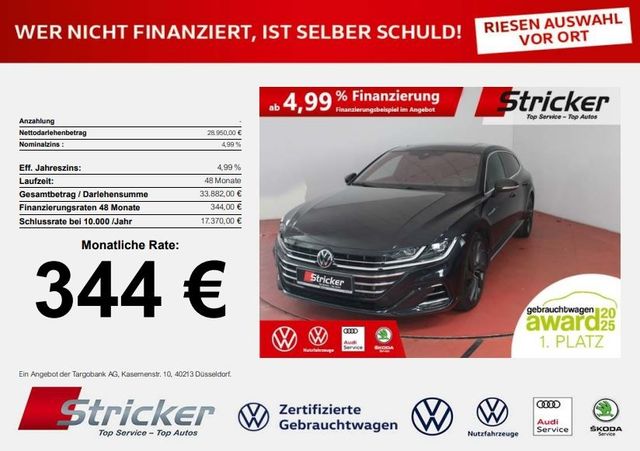VW Arteon Shooting Brake R-Line 2.0TDI DSG 4M 344,-