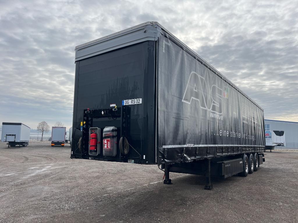 Kögel Schiebegardinenauflieger inkl. Hubdach/Alufelgen