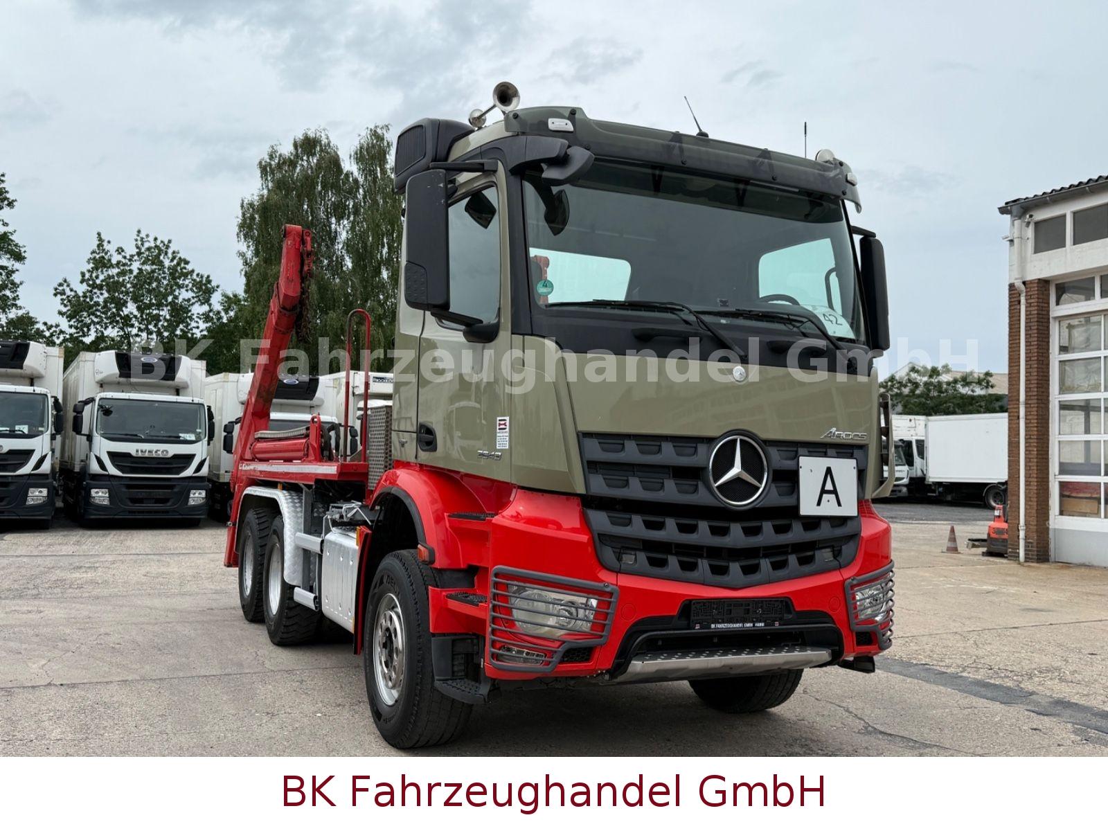 Mercedes-Benz Arocs 2643, 6x4, Absetztkipper, Meiller, Blatt