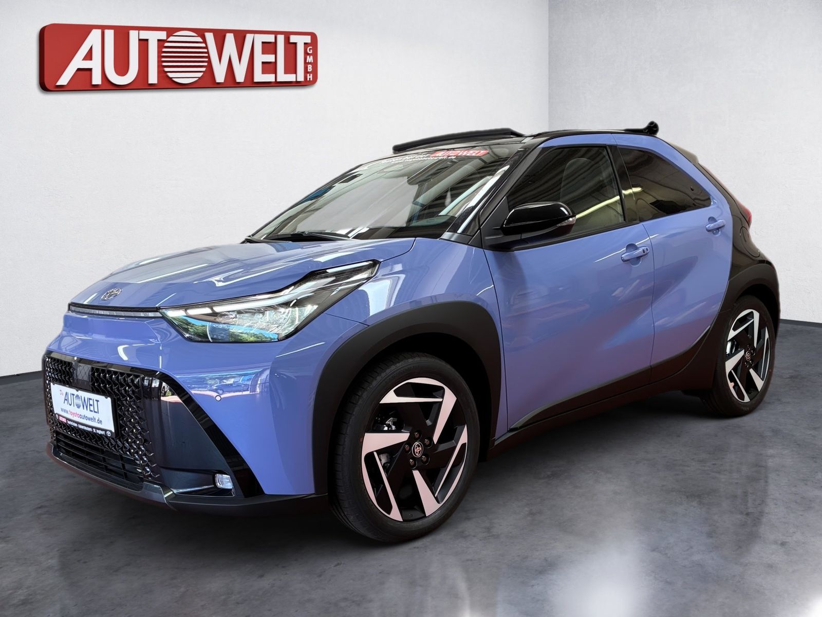 Fahrzeugabbildung Toyota Aygo X Lounge Hybrid Premium Canvas Faltdach +JB
