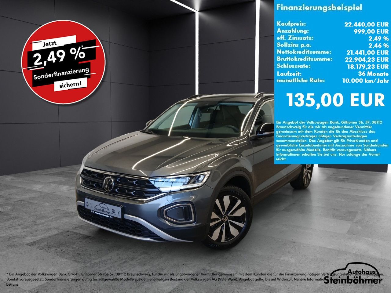 Volkswagen T-Roc GOAL 1.0TSI LED NAV SHZ ACC SideAssist
