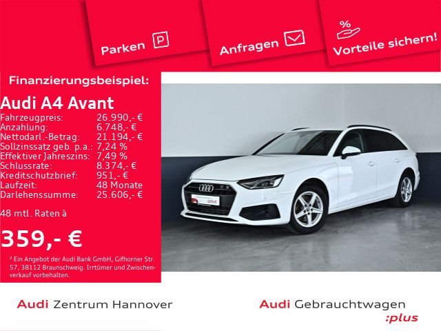 Audi A4 Avant 35 TFSI LED Navi DAB Phone Box