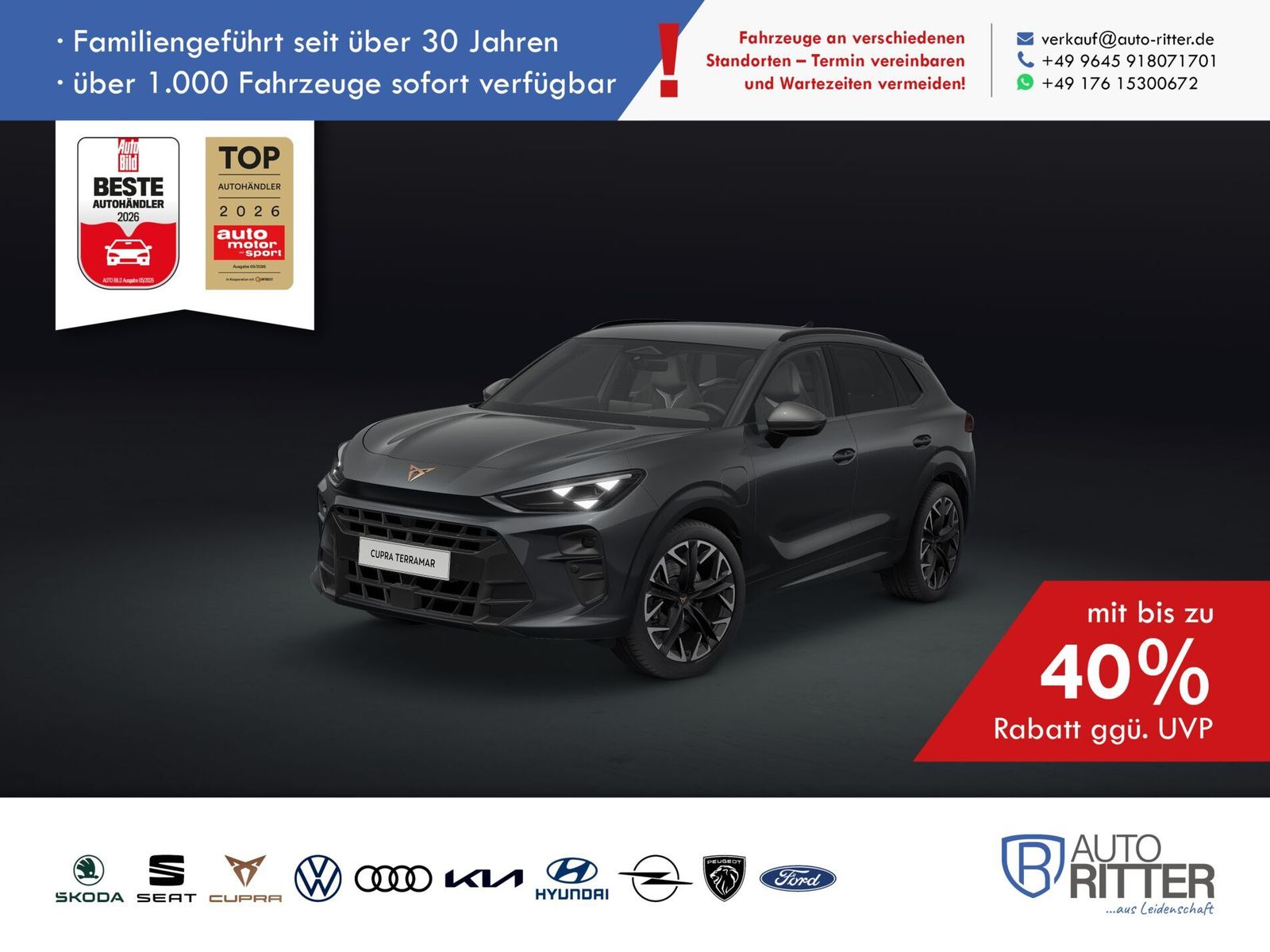CUPRA Terramar America`s CUP Limited Edition e-HYBR...