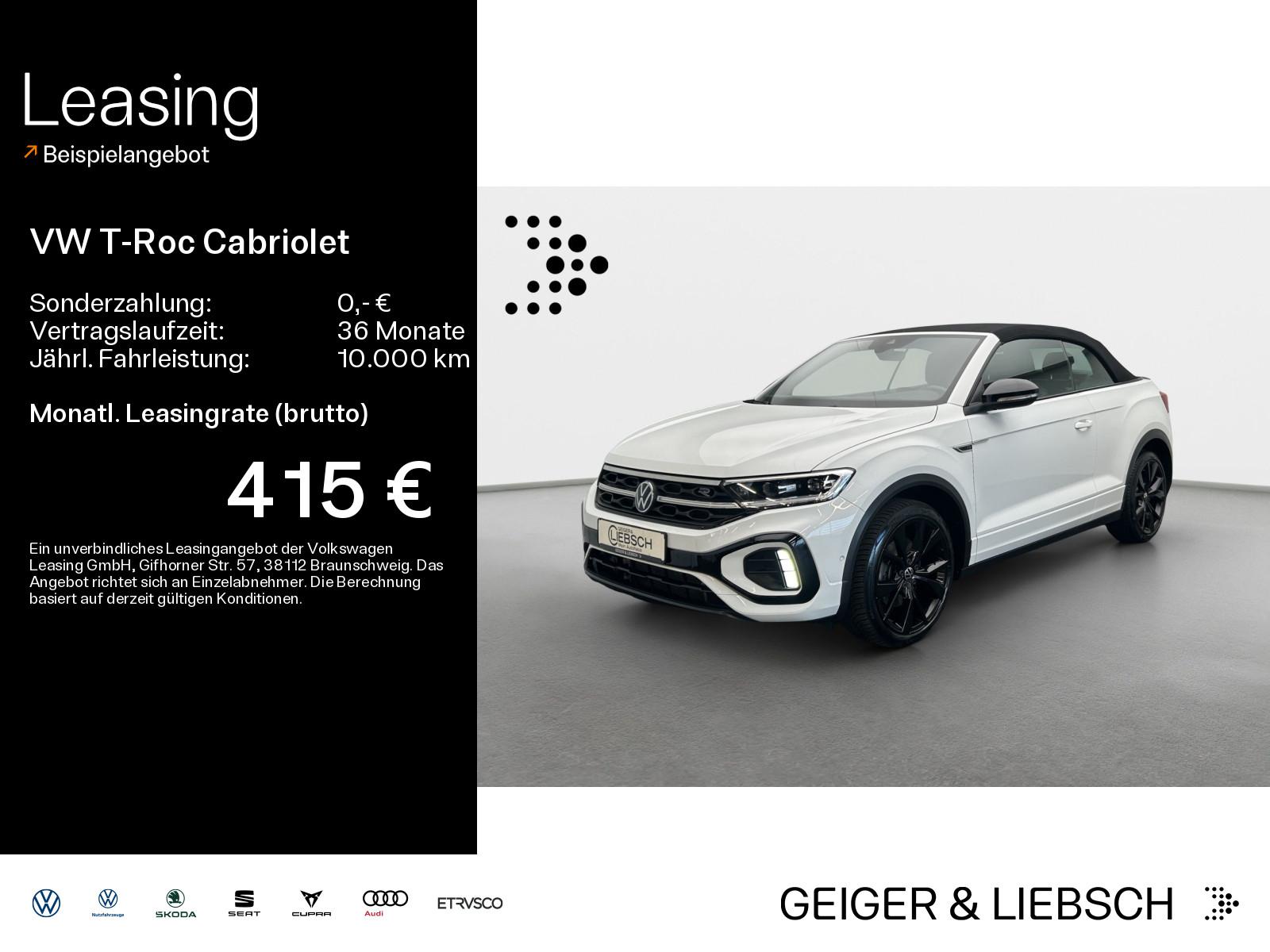 Volkswagen T-Roc Cabriolet 1.5 TSI DSG R-LINE*BLACK-STYLE*I