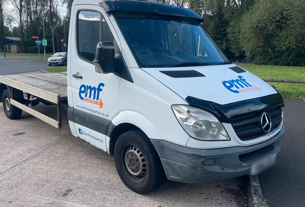 Mercedes-Benz Mercedes Sprinter 313 Abschlepp Autotransp...