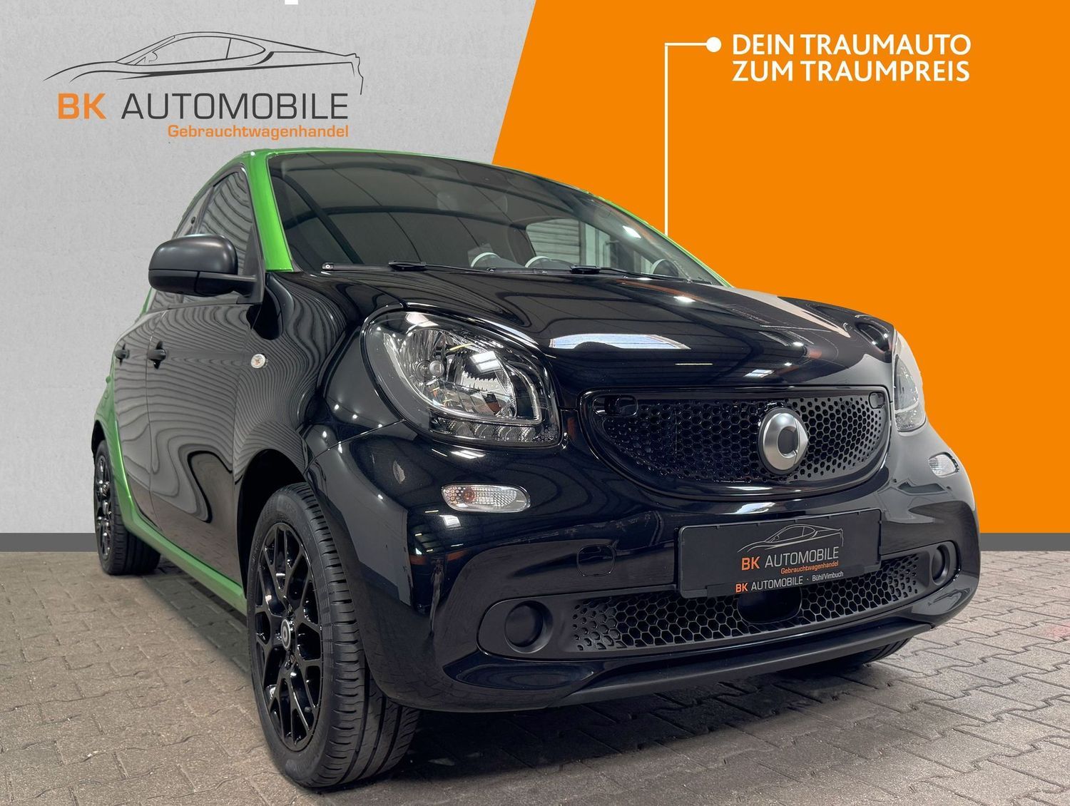 Fahrzeugabbildung Smart forFour electric drive