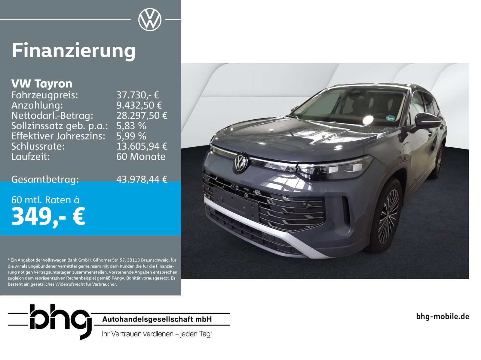 Volkswagen Tayron - Bild 1