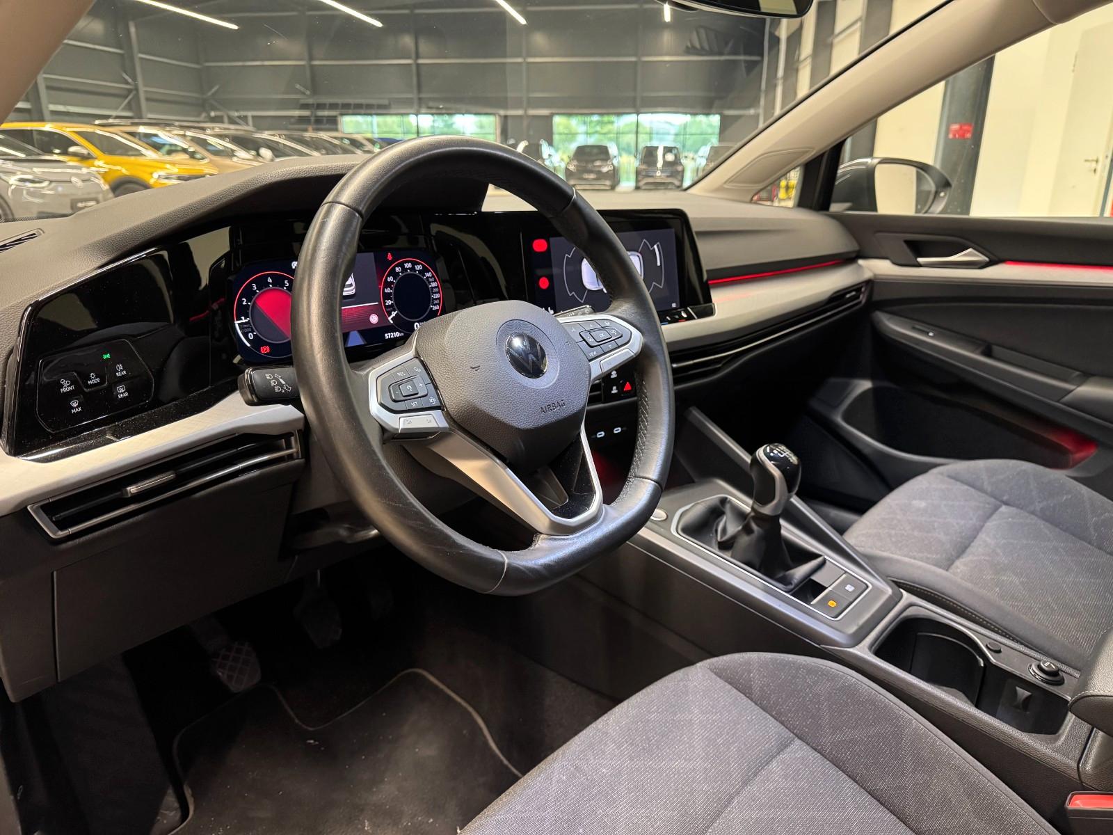 Volkswagen Golf VIII 1.5 TSI LIFE*SHZ*LED+*AMBIENTE*NAVI*, миниатюра 14