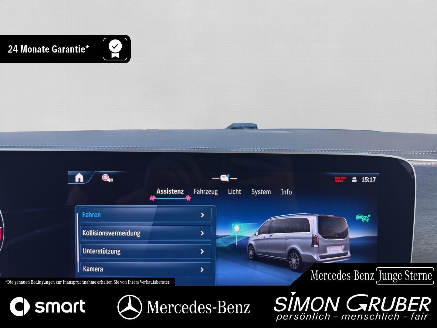 Fahrzeugabbildung Mercedes-Benz V 300 d Extra Lang AMG Night Burm eTüren 8 Sitze