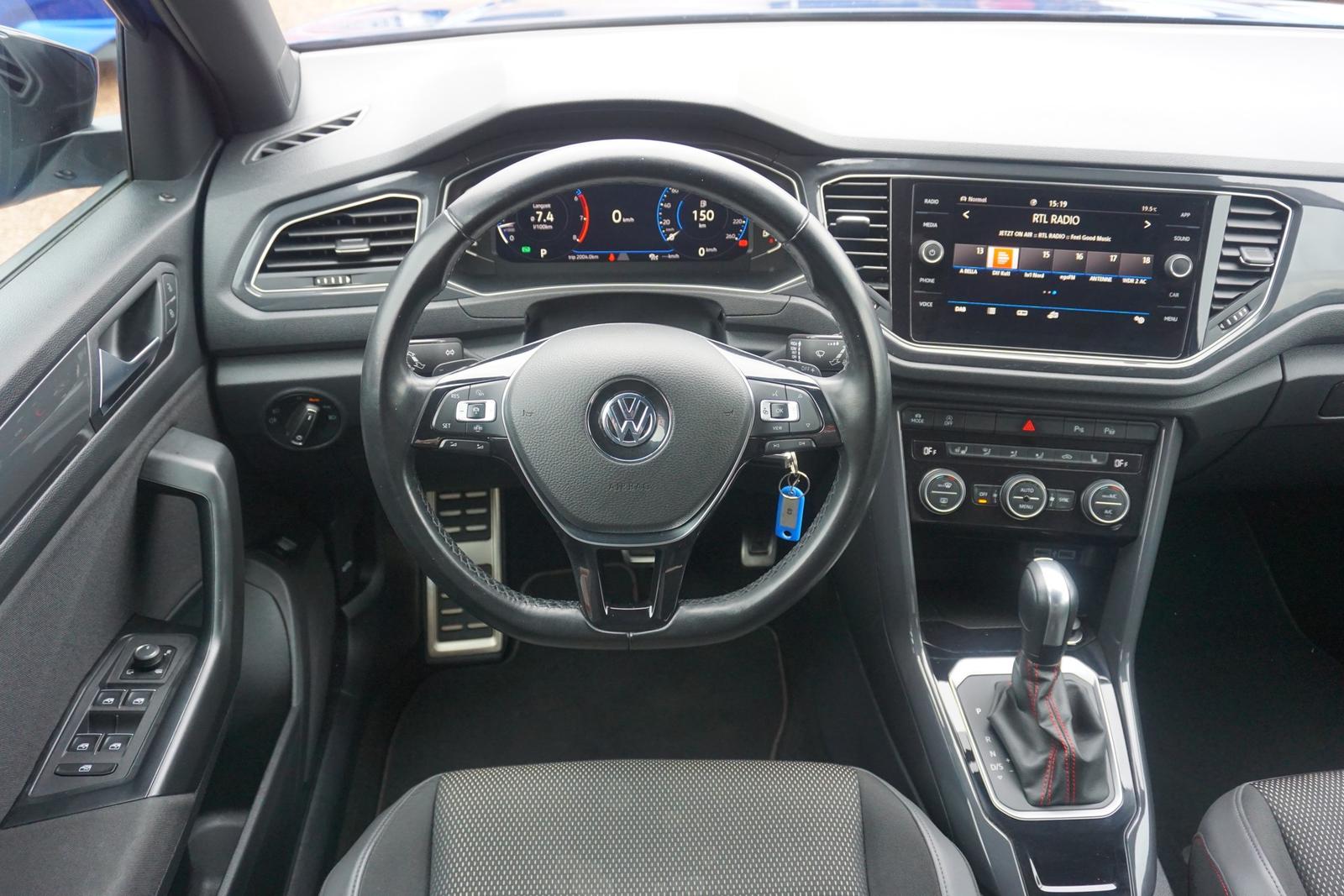 Volkswagen T-Roc 1.5 TSI R-Line DSG LED ACC Totwinkel PDC, миниатюра 9