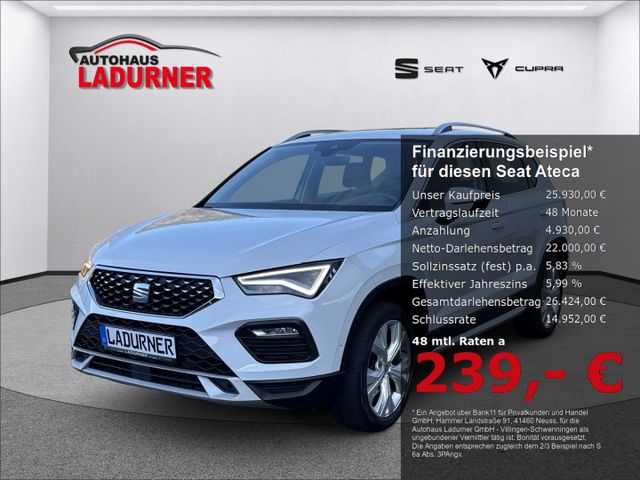 Ateca Xperience 2,0 TDI DSG *LED+NAVI+PANO+BEATS