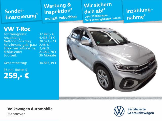 Volkswagen T-Roc 1.5 TSI DSG R-Line Navi Pano ACC LED Dig.C