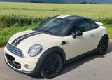 MINI Mini Cooper Coupe weiß mit  cognacfarbener... - MINI Cooper C: Coupe