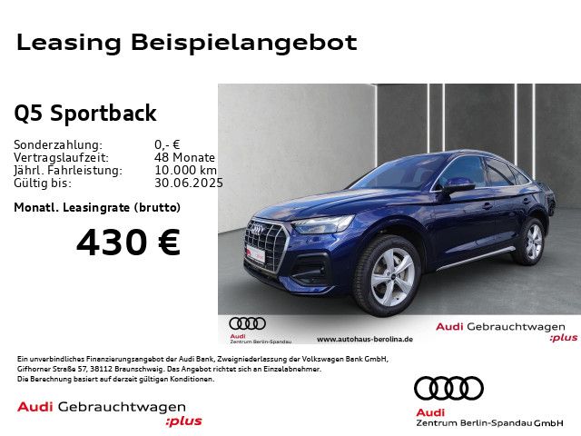 AUDI Q5 Sportback 40 TDI qu. Adv. S tro. *MATRIX*NAV*