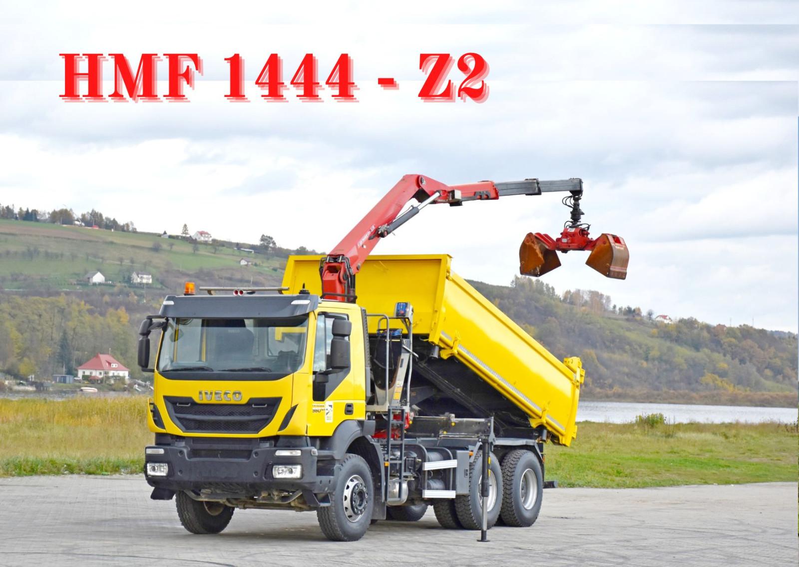 Iveco TRAKKER 360 * Kipper 4,90m* KRAN/FUNK*6x4