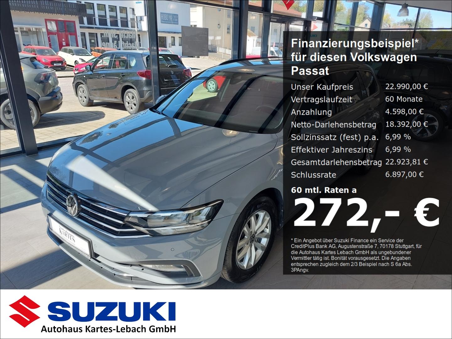 Volkswagen Passat Variant Business 1,5 TSI Nav Kam LED SHZ 