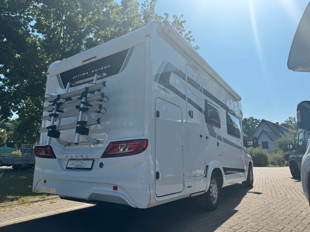 Hobby Optima on Tour T 65 HKM-Etagenbetten+E.Hubbett