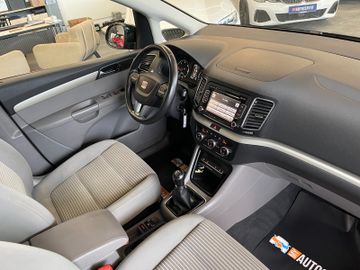 MYAUTOCENTER – Gebraucht- und Jahreswagen mit Werkstattservice in Pfaffenhofen Seat Alhambra Style Viva *2. Hand*AHK*Klima*7-Sitzer*