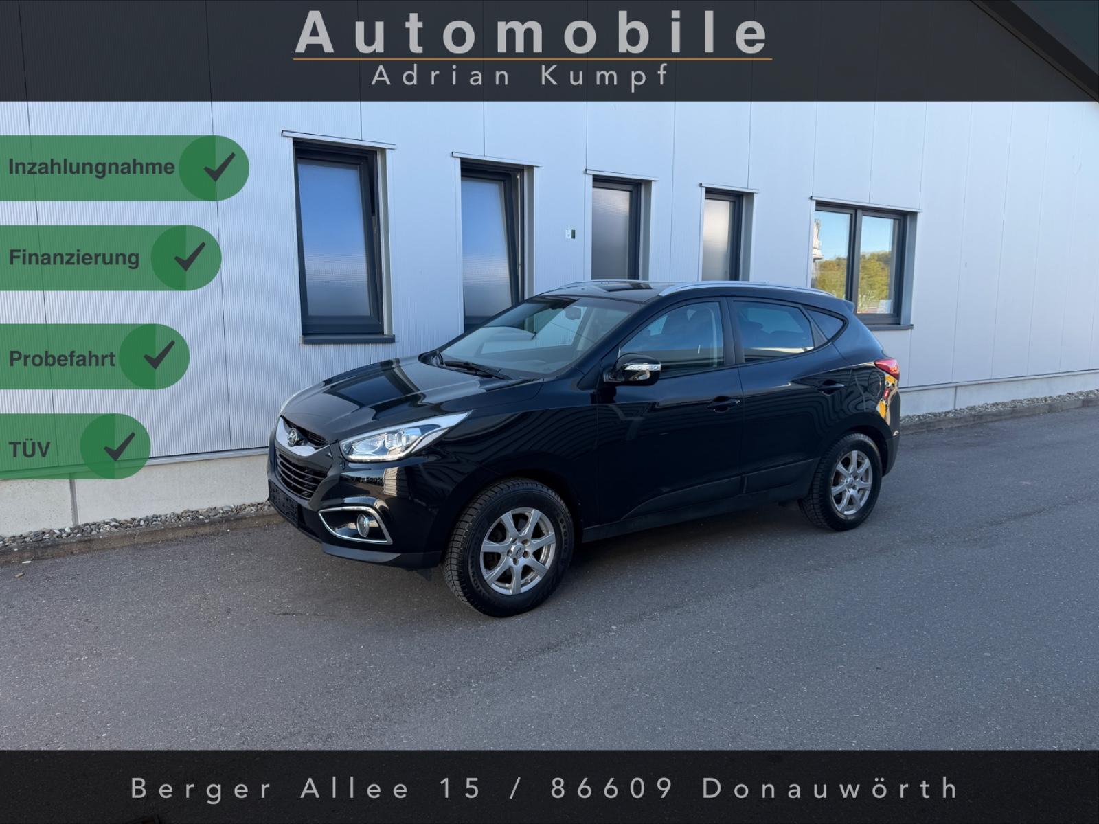 Hyundai ix35*Autom.*4WD*Navi*Temp*Leder*AHK*R-Cam*uvm*