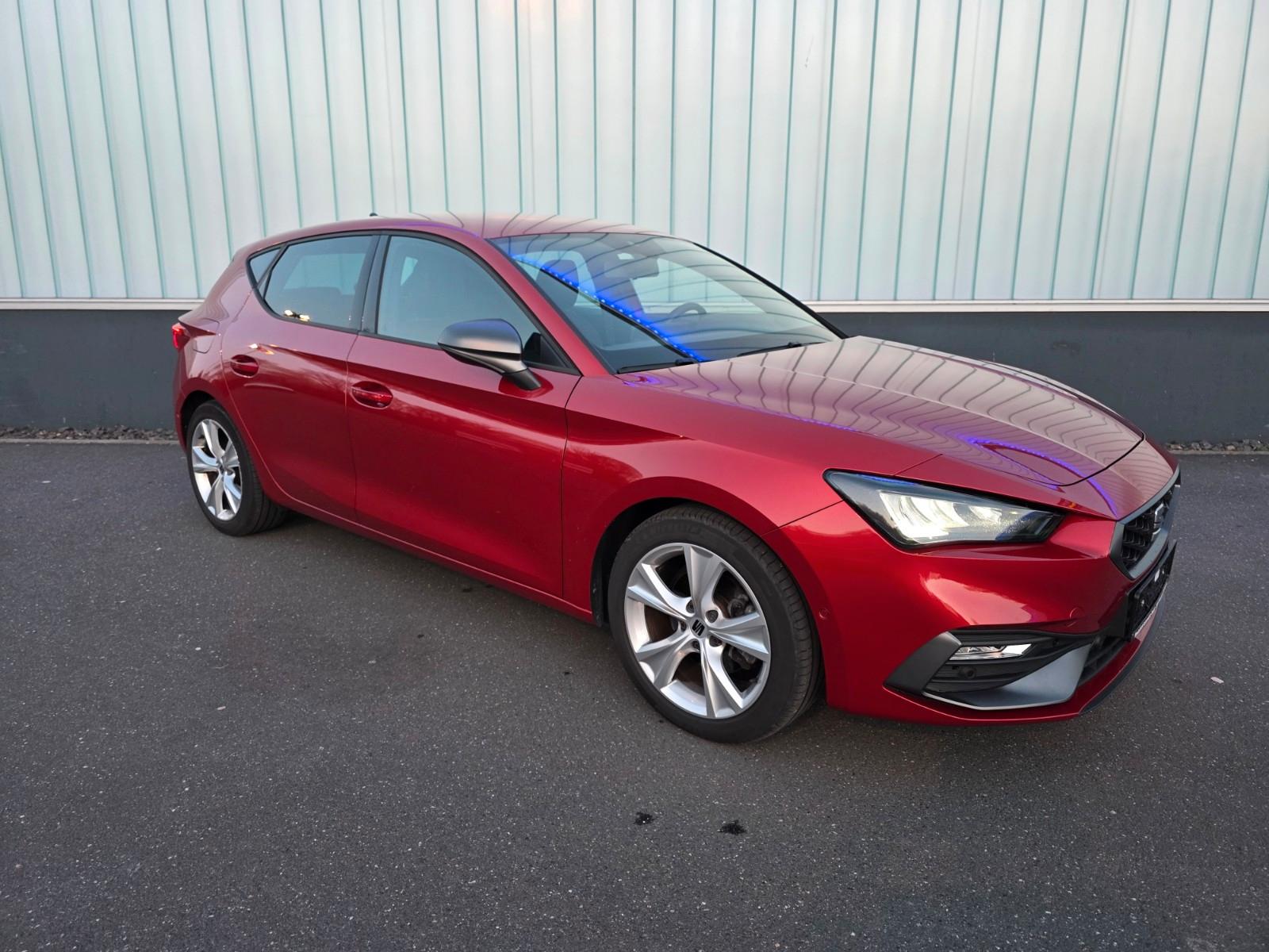 SEAT Leon 1.5 eTSI DSG FR/LED/Navi/AHK/ACC/APS/8fach, миниатюра 4
