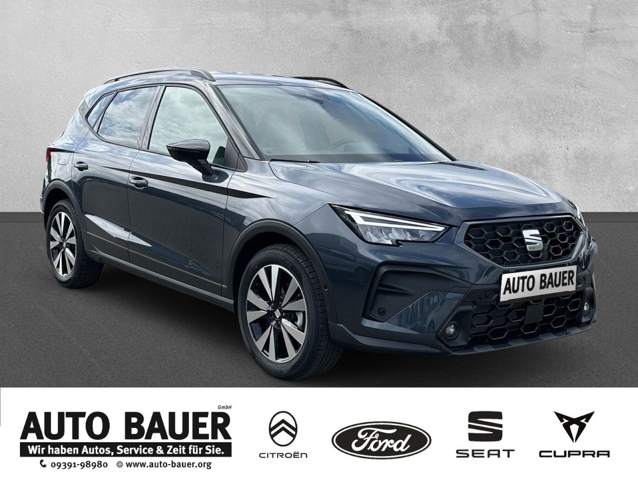 Fahrzeugabbildung SEAT Arona FR 1.0 TSI 116 PS 6-Gang - mit KI generiert/bearbeitet