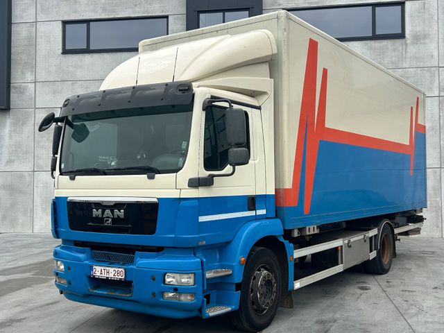 MAN TGM 18.250 + BDF + BOX 7.5m + Big Tail Lift !!!