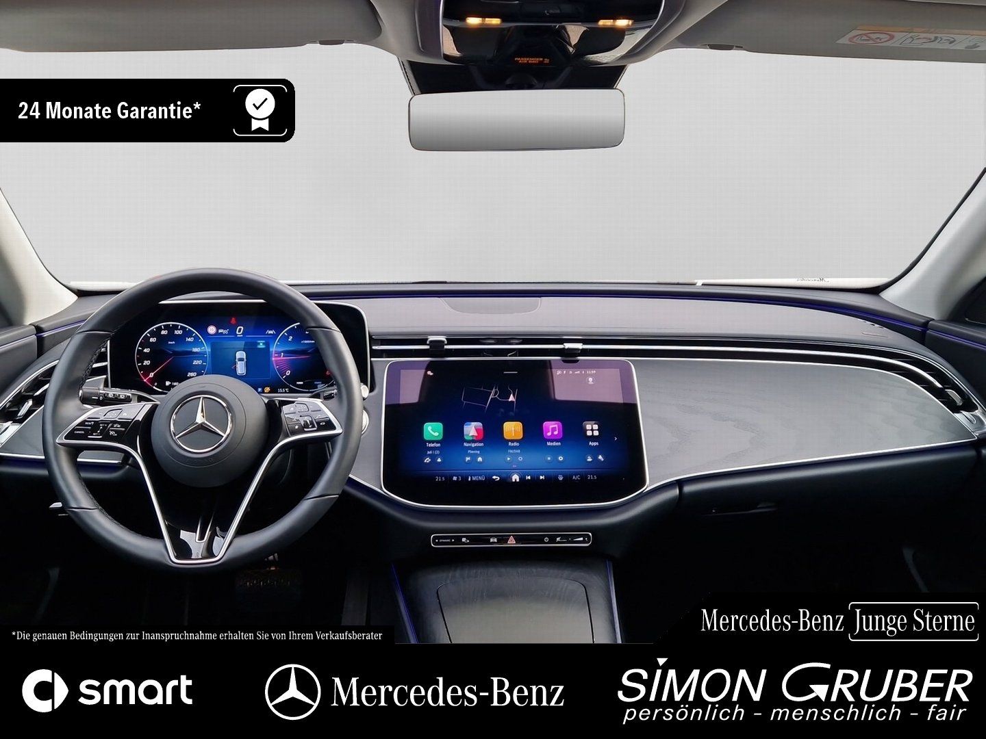 Fahrzeugabbildung Mercedes-Benz E 220 T d Ava MBUX AHK Pano Kamera Distr DAB 19"